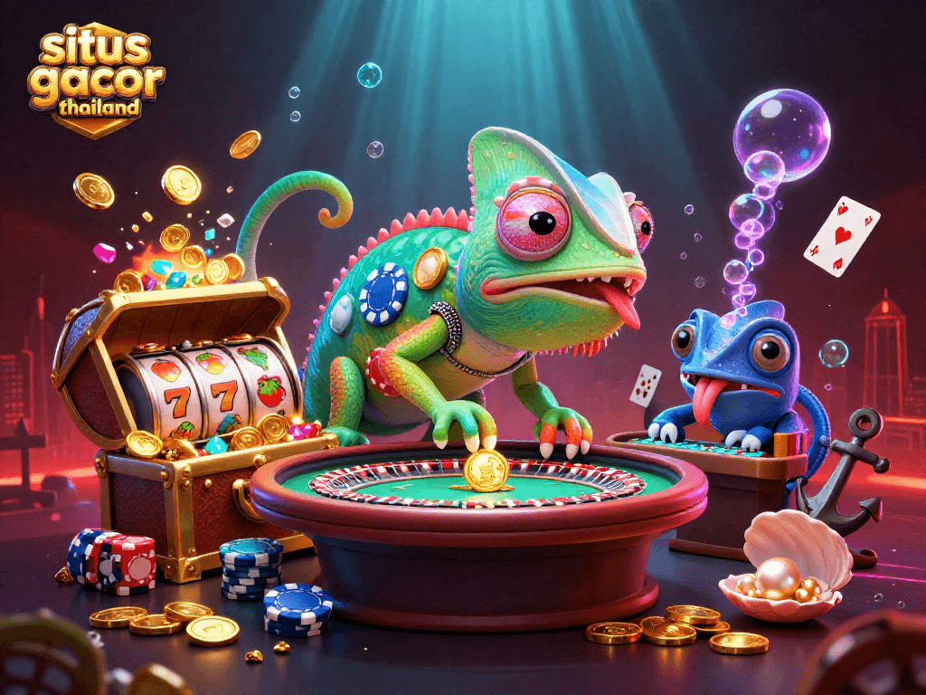 Experience thrilling wins at situs gacor thailand with lively slot machines and vibrant casino elements.