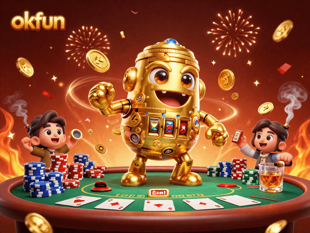 Experience the thrill at okfun with exhilarating poker and casino action featuring dynamic game elements.