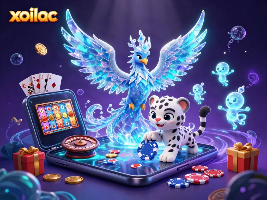 Experience thrilling gameplay with xoilac in a vibrant casino scene full of energy and excitement.