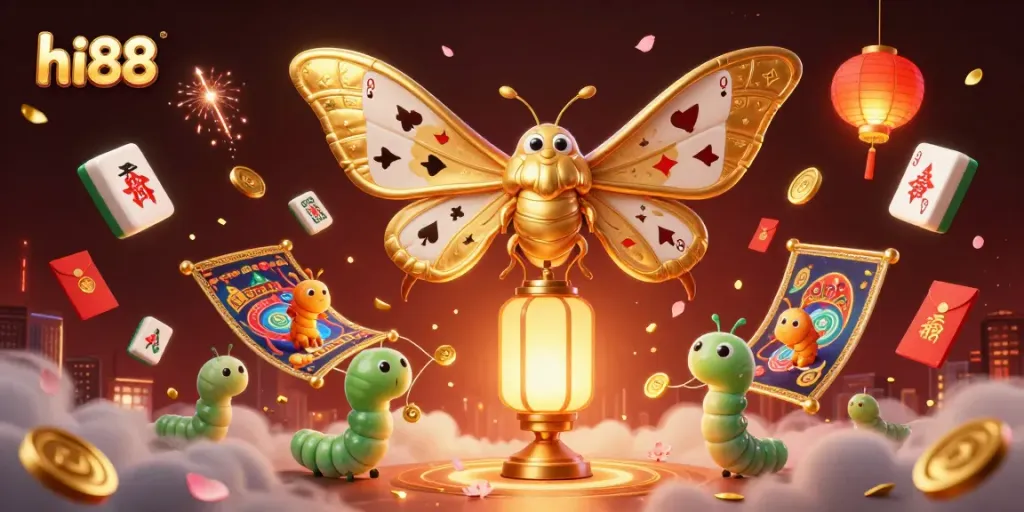 Experience thrilling gameplay with hi88's vibrant casino elements and dynamic 3D visuals.