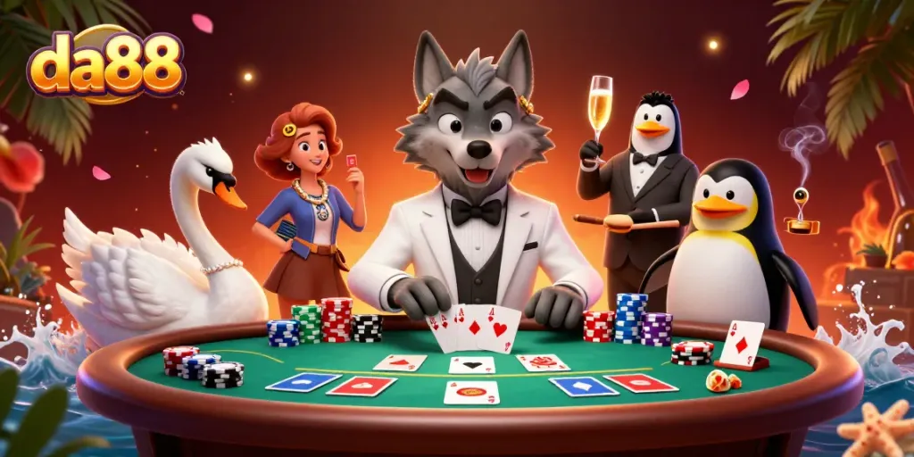 Enjoy thrilling gaming at da88 with immersive casino action and vibrant characters.