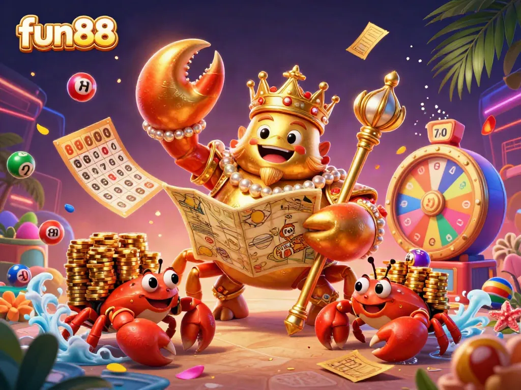 Experience fun88's vibrant casino world with engaging game visuals and dynamic elements.