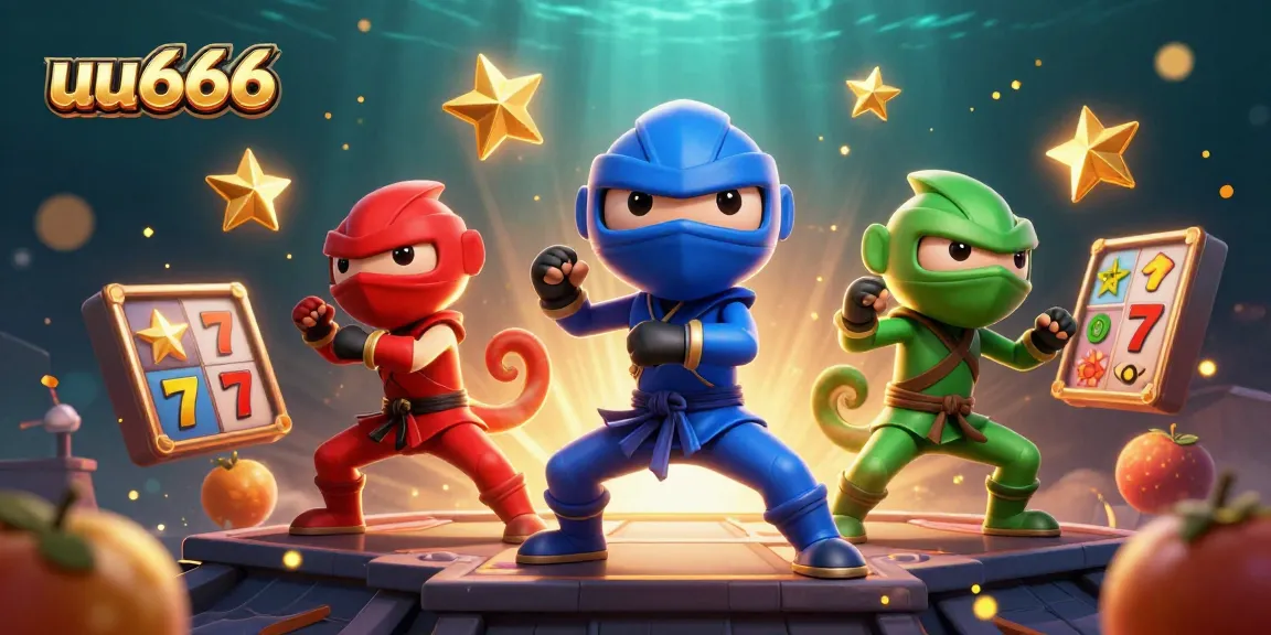 Experience thrilling gaming at uu666 with colorful characters and exciting slot visuals.
