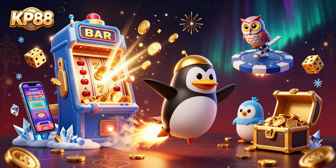 Experience the excitement of winning with KP88's dynamic casino space adventure featuring jackpots and vibrant gameplay elements.