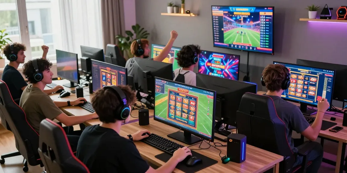 Engaging online gaming at https://haywin.eu.com/ with diverse players enjoying live casino and slots in a vibrant atmosphere.