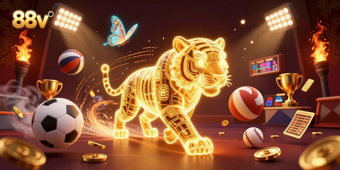 Experience thrilling gameplay with 88vv's vibrant casino landscape featuring engaging sports elements.