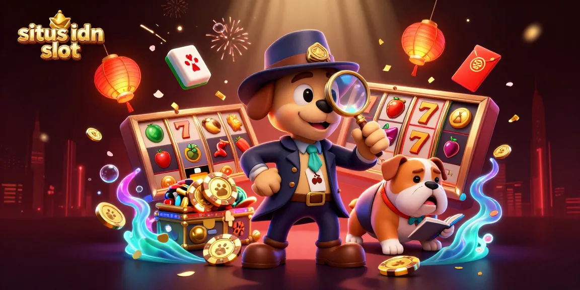 Slot gacor situs idn slot, detektif dan anjing beraksi dalam suasana kasino