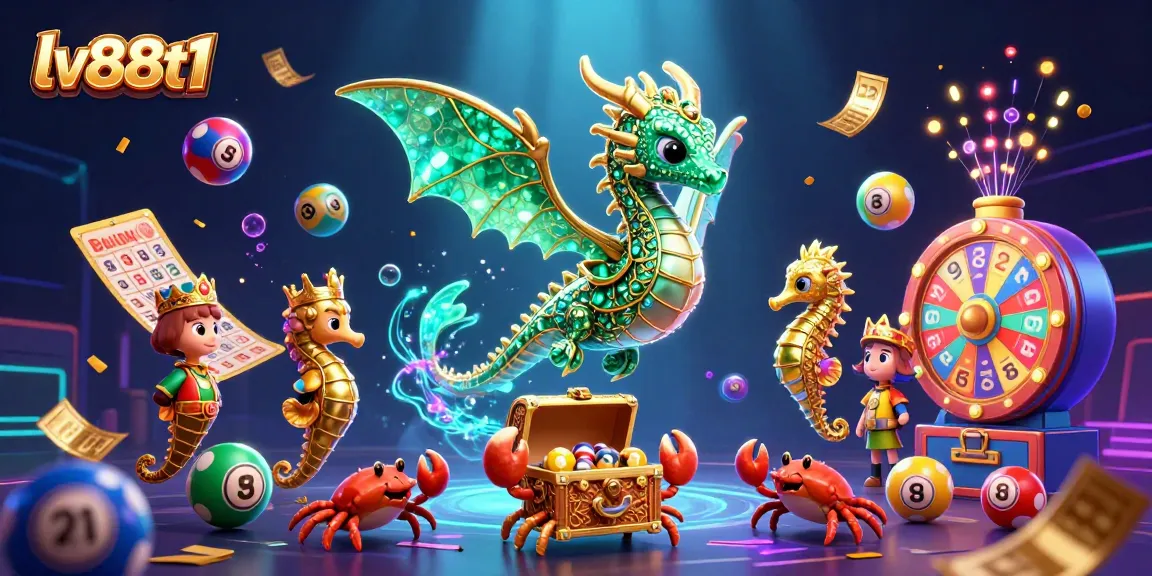 Engage with thrilling games at lv88t1 featuring emerald sea dragons and vibrant lottery elements.