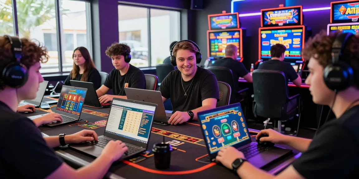 Permainan slot gacor KATATOGEL dengan pemain bersemangat di perangkat mobile.